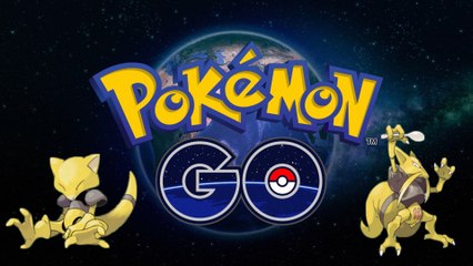 Evolution de Abra en kadabra dans Pokémon Go.