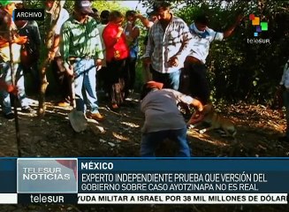 Experto desestima versión del gob. de México del caso Ayotzinapa