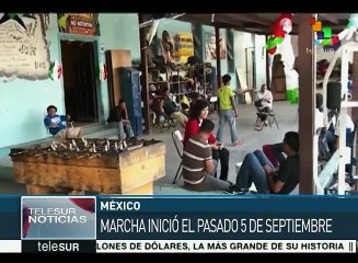 Marchan en México por la defensa de los derechos de los migrantes