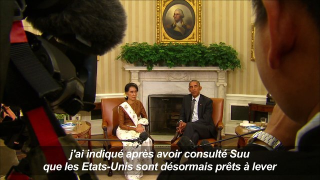 Obama prêt à lever les sanctions visant la Birmanie