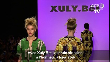 Avec Xuly Bët, la mode africaine à l'honneur à New York