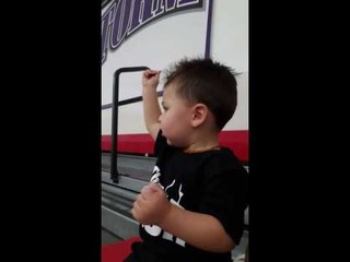 Little Dude's Reaction to First Hockey Game Is Fandom at Its Purest