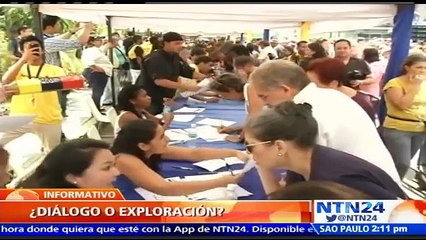 Oposición venezolana celebra disposición del Vaticano de mediar en eventual diálogo