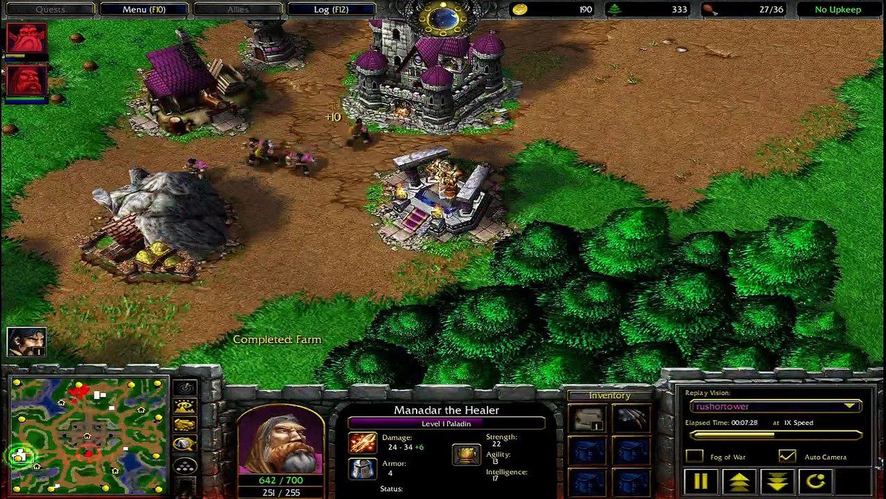 I'll see your rush, and I'll raise you