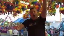 Tony Stewart Celebrates Carnival Victory