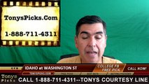 Washington St Cougars vs. Idaho Vandals Free Pick Prediction NCAA College Football Odds Preview 9/17/2016