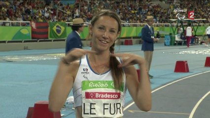 Athlétisme - 200m (F - T44) : Marie-Amélie Le Fur en finale