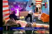 Las peleas en programas de televisión más recordadas en todo en el mundo