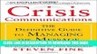 [PDF] Crisis Communications: The Definitive Guide to Managing the Message Popular Colection