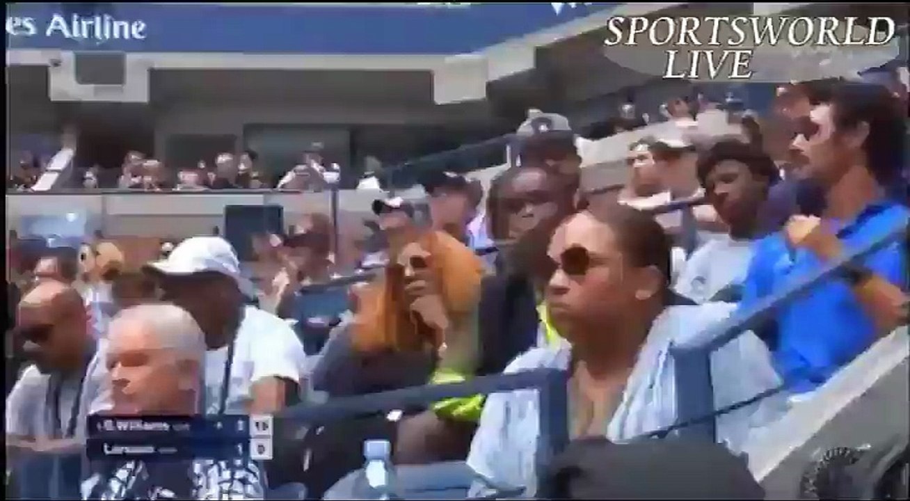 SPORTS WORLD ,US OPEN TENNIS 2016 S.WILLIAM VS J.LARSSON(1)