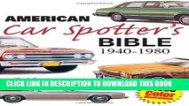 [PDF] American Car Spotter s Bible 1940-1980 Full Colection