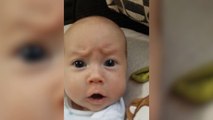Adorable Baby Masters Funny Faces