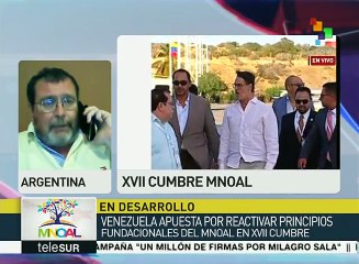 Solans: Cumbre MNOAL en Venezuela marcará un antes y un después
