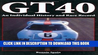 [PDF] GT 40: An Individual History and Race Record Full Colection