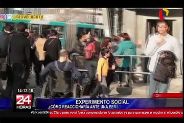 Chile: Los múltiples problemas que tiene una persona en silla de ruedas en las calles