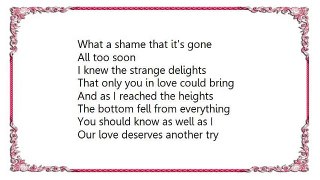 Sarah Vaughan - All Too Soon Lyrics