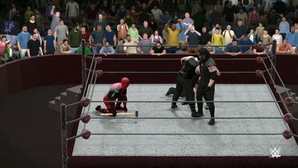 WWE 2K16 fatal 4way