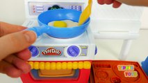 Bộ đồ chơi nấu ăn - Nấu ăn Bằng Đất Nặn Play-Doh với bộ dụng cụ nhà bếp