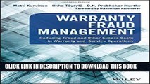 [PDF] Warranty Fraud Management: Reducing Fraud and Other Excess Costs in Warranty and Service