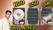 SSD? HDD? SSHD? Detail Explained in [Hindi/Urdu]