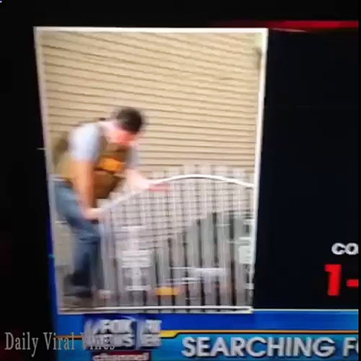 Boston F.B.I Agent Fails Jumping over an Unlocked gate