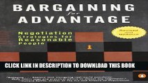 [PDF] Bargaining for Advantage: Negotiation Strategies for Reasonable People Popular Online