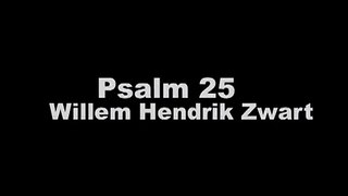 Psalm 25 WHZwart, Bovenkerk Kampen - Hauptwerk