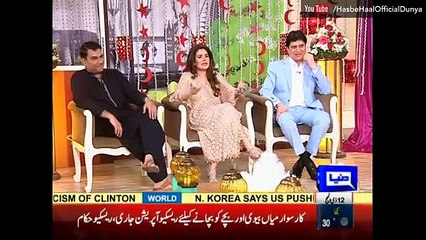 Hasb e Haal Part 2 - 14 September 2016 - Eid Special - Actress Resham - Sultan Khoosat - حسب حال