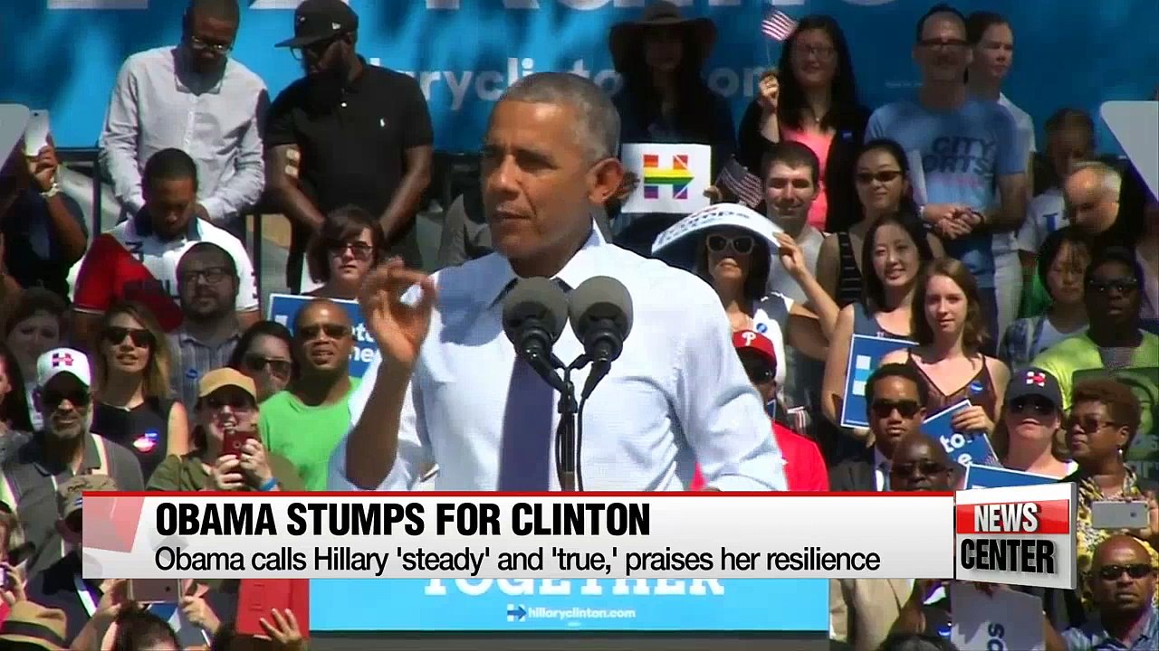 Hillary Clinton to resume campaigning as Obama stumps for Clinton