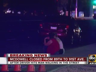 MCSO investigating after car struck man in Phoenix