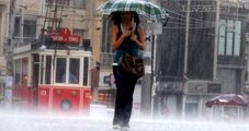 İstanbul ve Bazı Bölgelerde Sağanak ve Gök Gürültülü Sağanak Yağış Bekleniyor