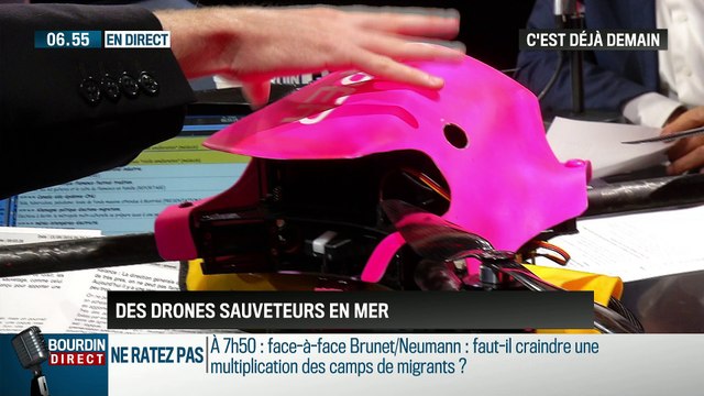 La chronique d'Anthony Morel : Helper, un drone sauveteur en mer - 15/09