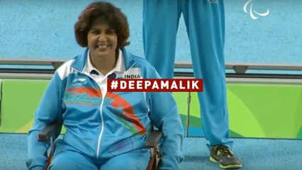 Watch: Deepa Malik wins silver in the Women's Shot Put at Rio Paralympics
