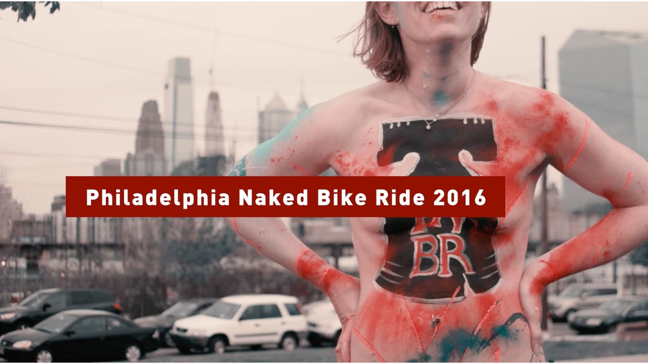 Watch: The 8th annual Philadelphia Naked Bike Ride