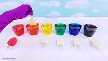 Playdoh Popsicle Learn Colors DIY Do it Yourself Fun Crafts for Kids Ice Cream Sweet Treats
