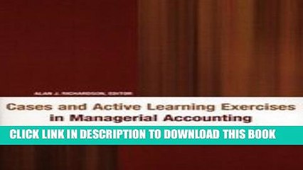 [PDF] Cases And Active Learning Exercises In Managerial Accounting Popular Colection