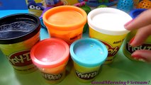 Play-Doh Cắt Tóc Tạo Kiểu Tóc Cắt Tóc Cho Thầy Giáo Play-doh hair Toys Kids