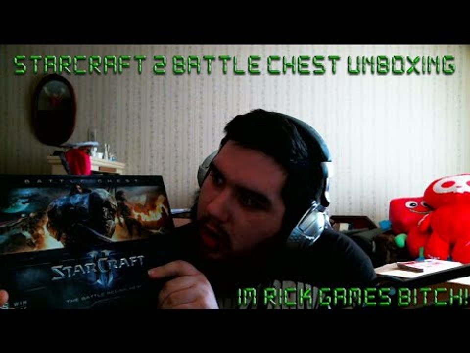 Rick Games StarCraft 2 Battle Chest Unboxing