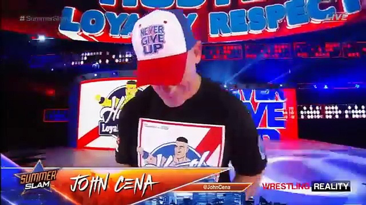 WWE monday night RAW john cena vs Aj styles 20 september 2016 rematch _ Highlights HD