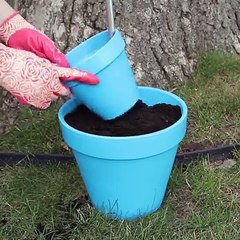 DIY Slanted Planters