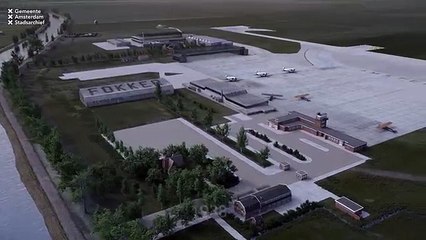 L'évolution de l'aéroport Schiphol d'Amsterdam de 1916 à 2016