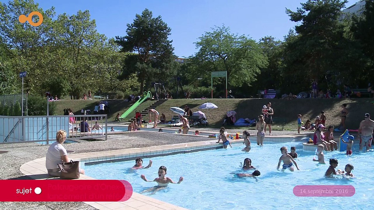 SUJET - Pataugeoire d'Onex-Parc: Lancement d'un référendum