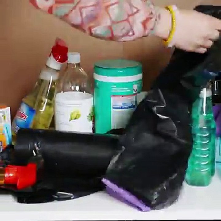 Kitchen Cabinet Organizing Hack