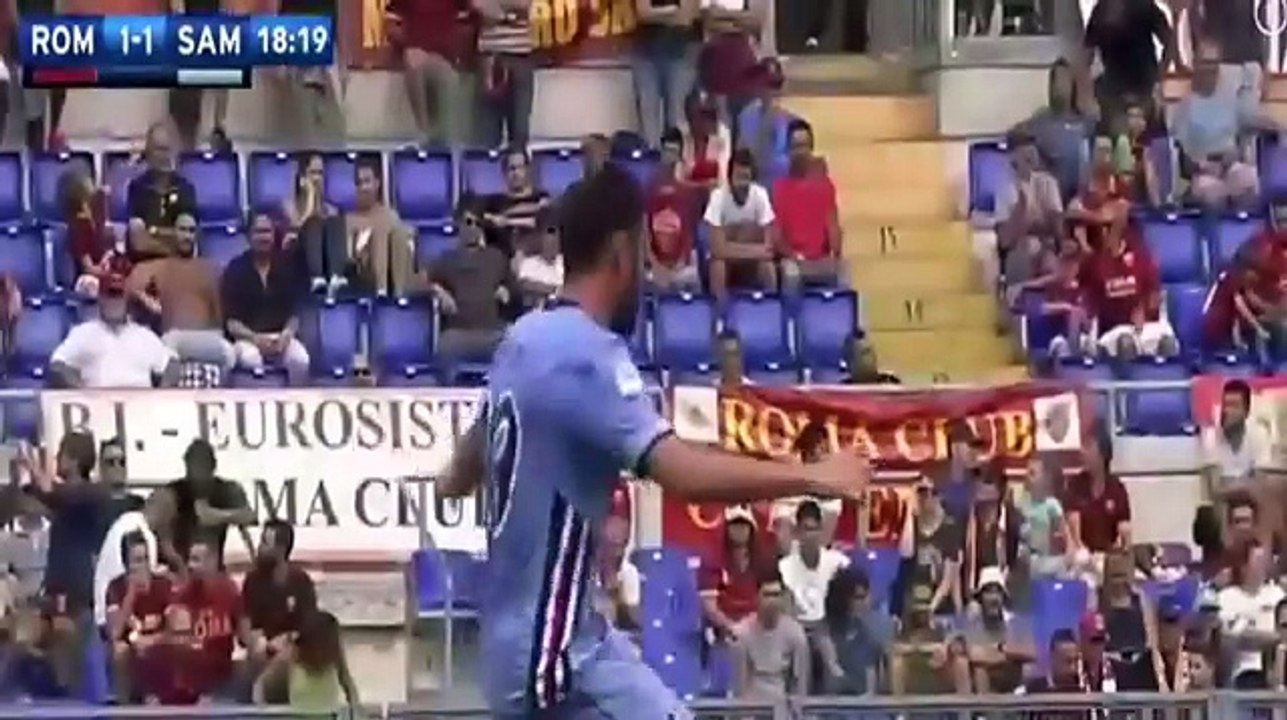 AS Roma vs Sampdoria 3-2 All Goals and Highlights 11/09/2016