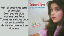 Céline Dion - Autour de moi - Paroles-Lyrics