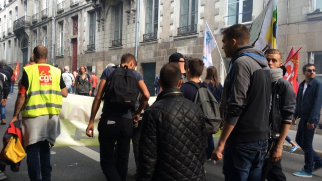 Loi Travail: manif du 15 septembre à Nantes