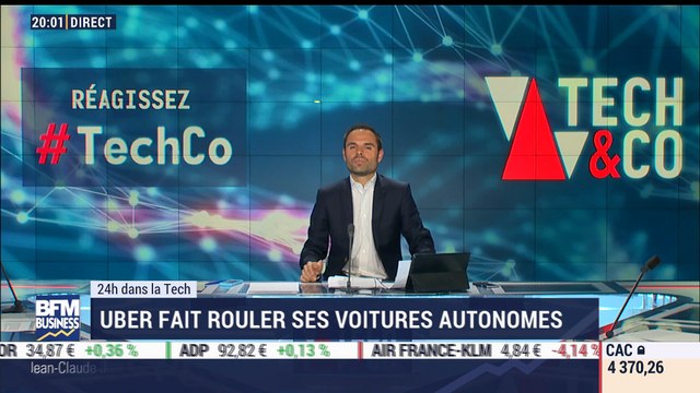 24h dans la Tech: Uber lance son service de voitures autonomes - 14/09