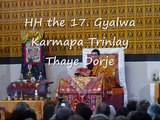 Green Tara, HH 17. Karmapa Thaye Dorje, Sept. 2008