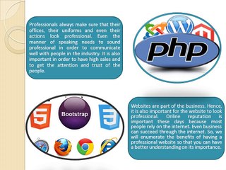 Advantages of Website Design