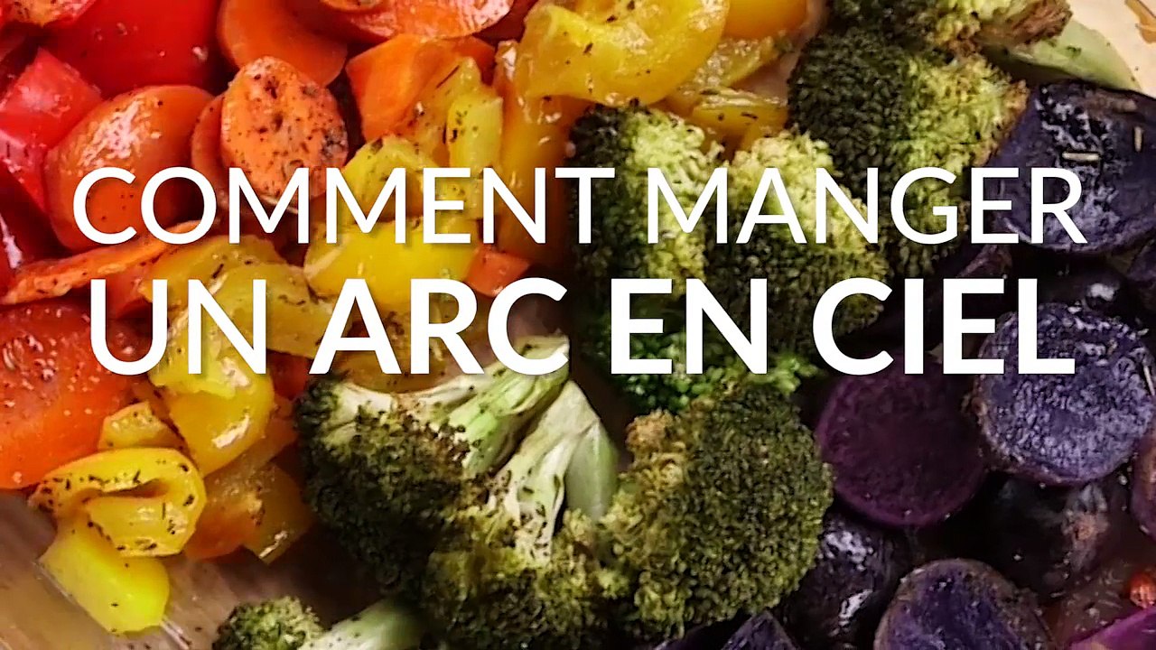 Mangez sain avec cette recette d'arc-en-ciel de légumes